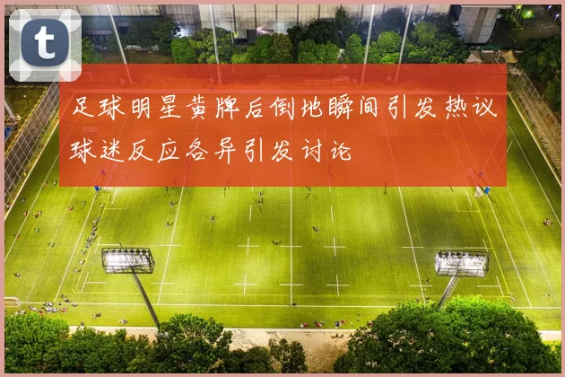 足球明星黄牌后倒地瞬间引发热议球迷反应各异引发讨论